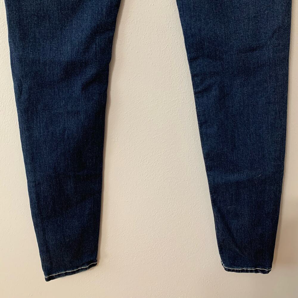 Premium Vanity Collection Women's Harlow Skinny Embellished Dark Blue Sz 27W/32L - Picture 9 of 16